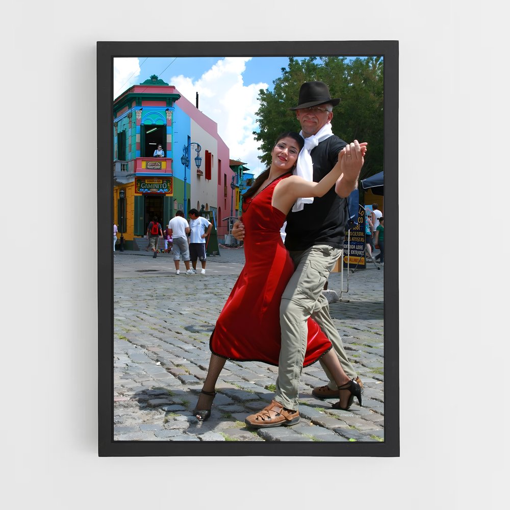 Poster Tango sous les Étoiles – affiche Danse (vue 2)